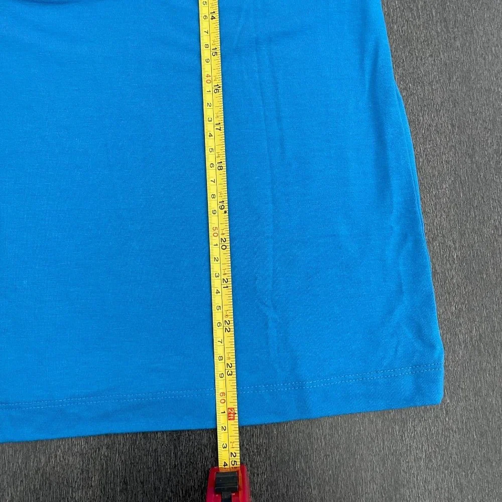 Chico's Women's Teal Sequin LS Top Blouse, Size 1 (US S) - Picture 7 of 7